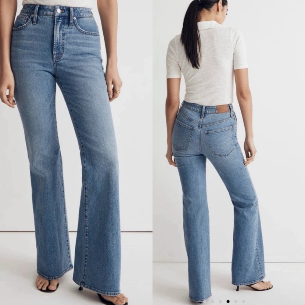 NWT MADEWELL Perfect Vintage Flare Jeans Tarlow Wash Size 27